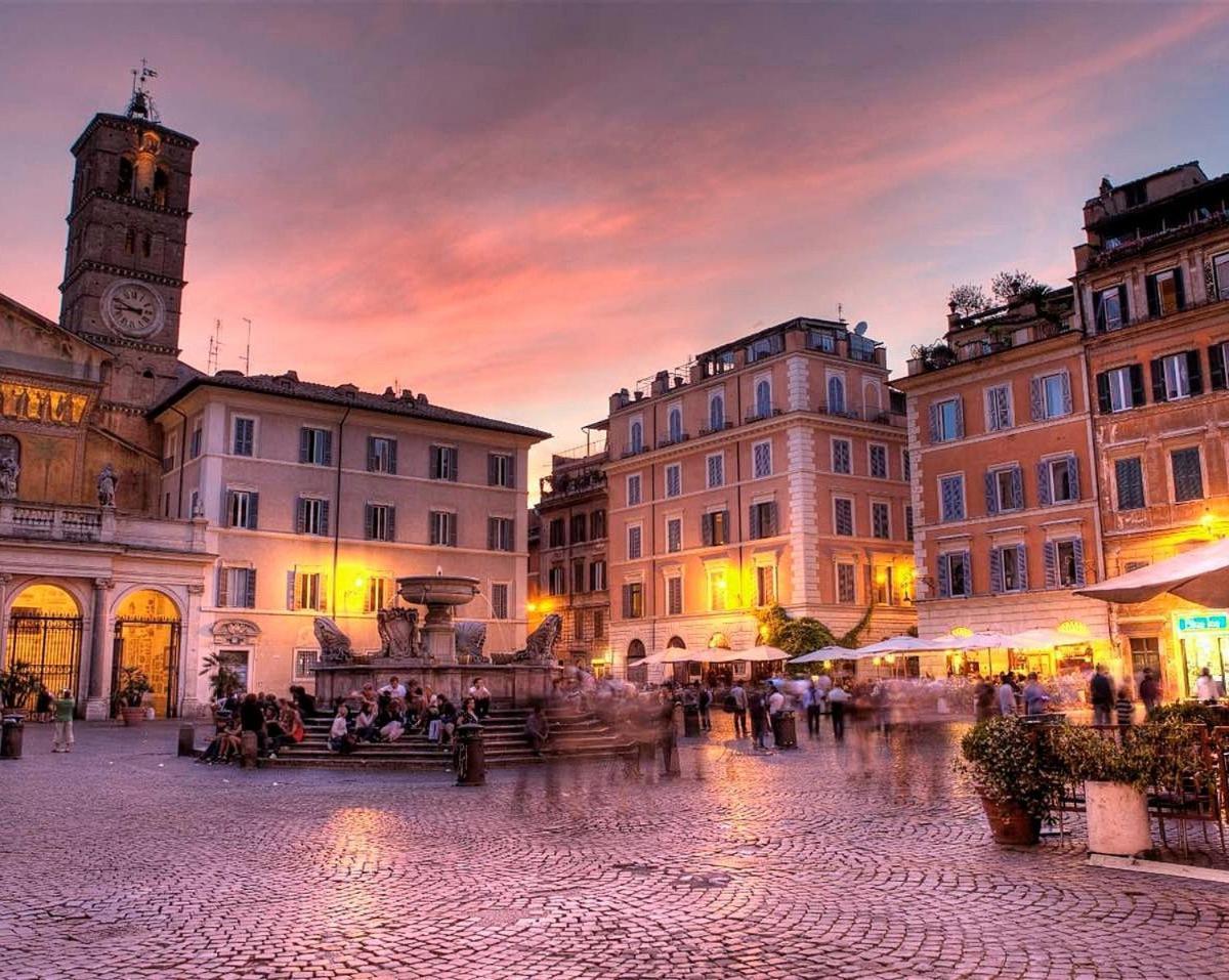 Trastevere B&D Rooms Rome Bagian luar foto